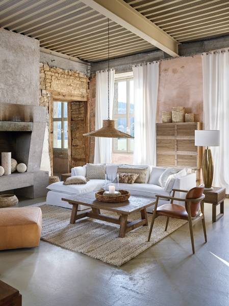 Décoration et agencement de salon, séjour à Aix en Provence Blanc d'ivoire chez Inspirations d'Intérieurs 